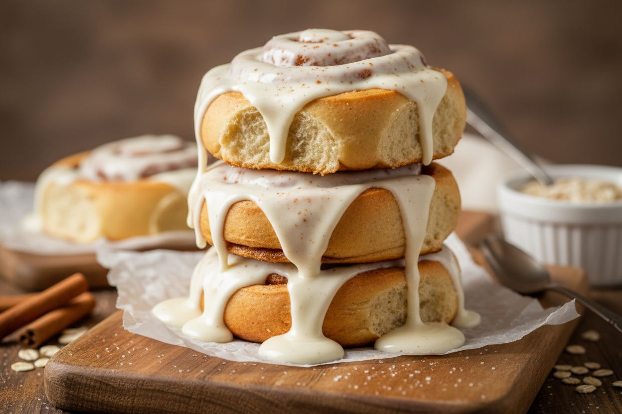 Protein Cinnamon Rolls: Easy 10g Protein Bake