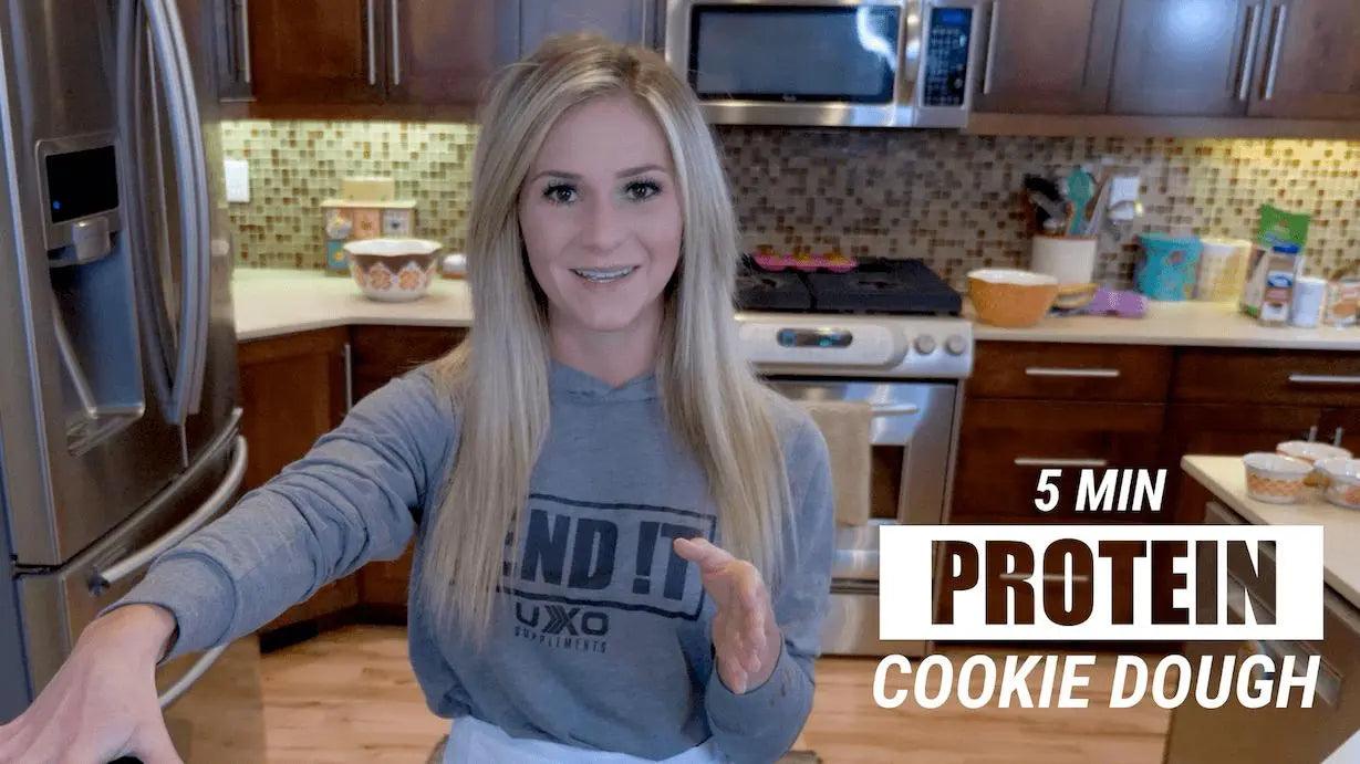 5 MIN. PROTEIN COOKIE DOUGH - UXO Supplements