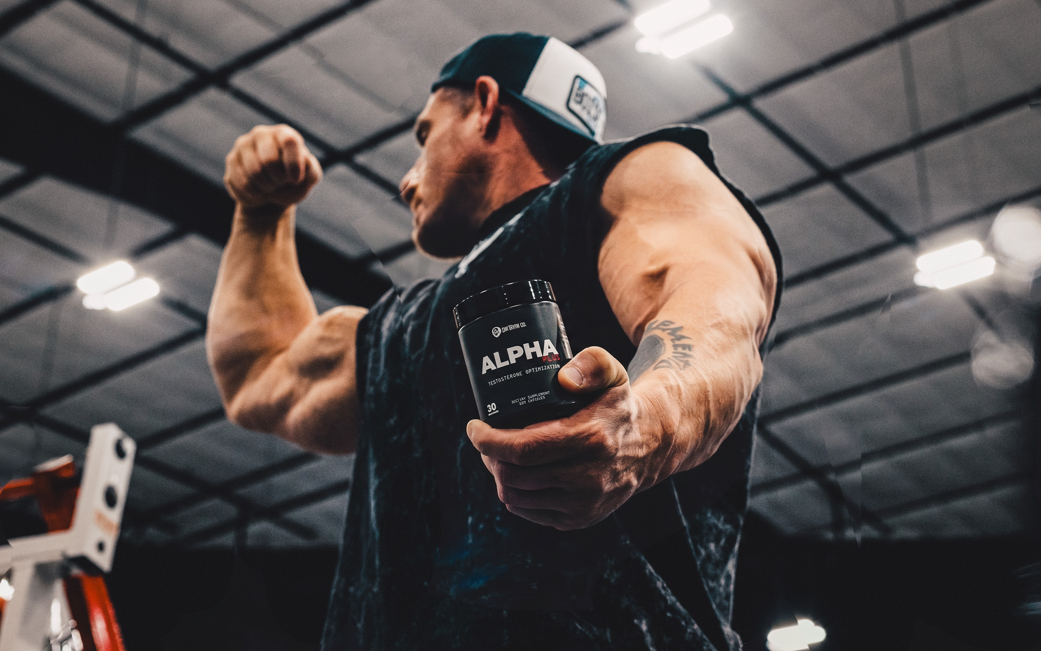 Healthy man training — lifestyle is the foundation of healthy hormonal function