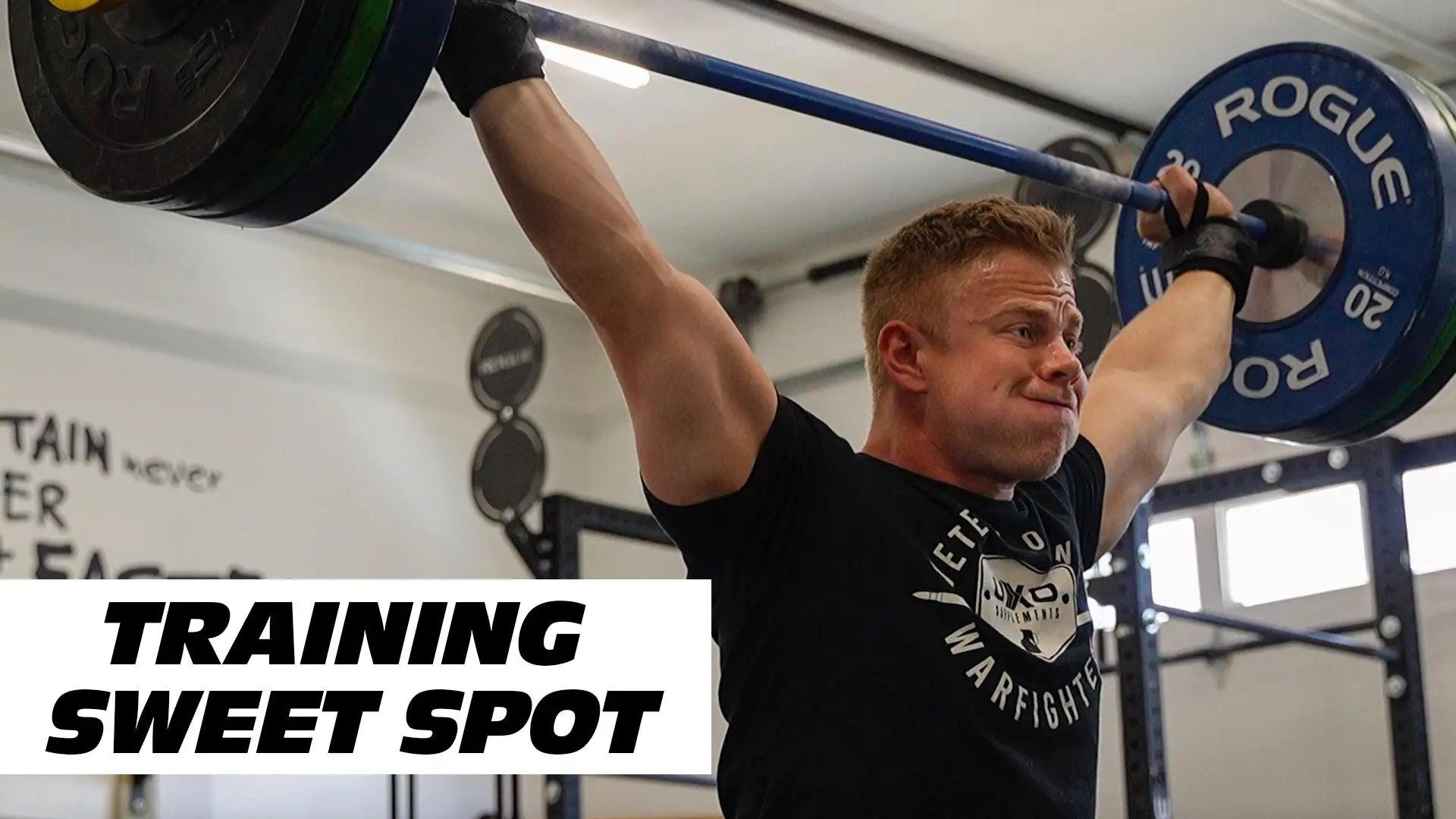 The-training-sweet-spot UXO Supplements