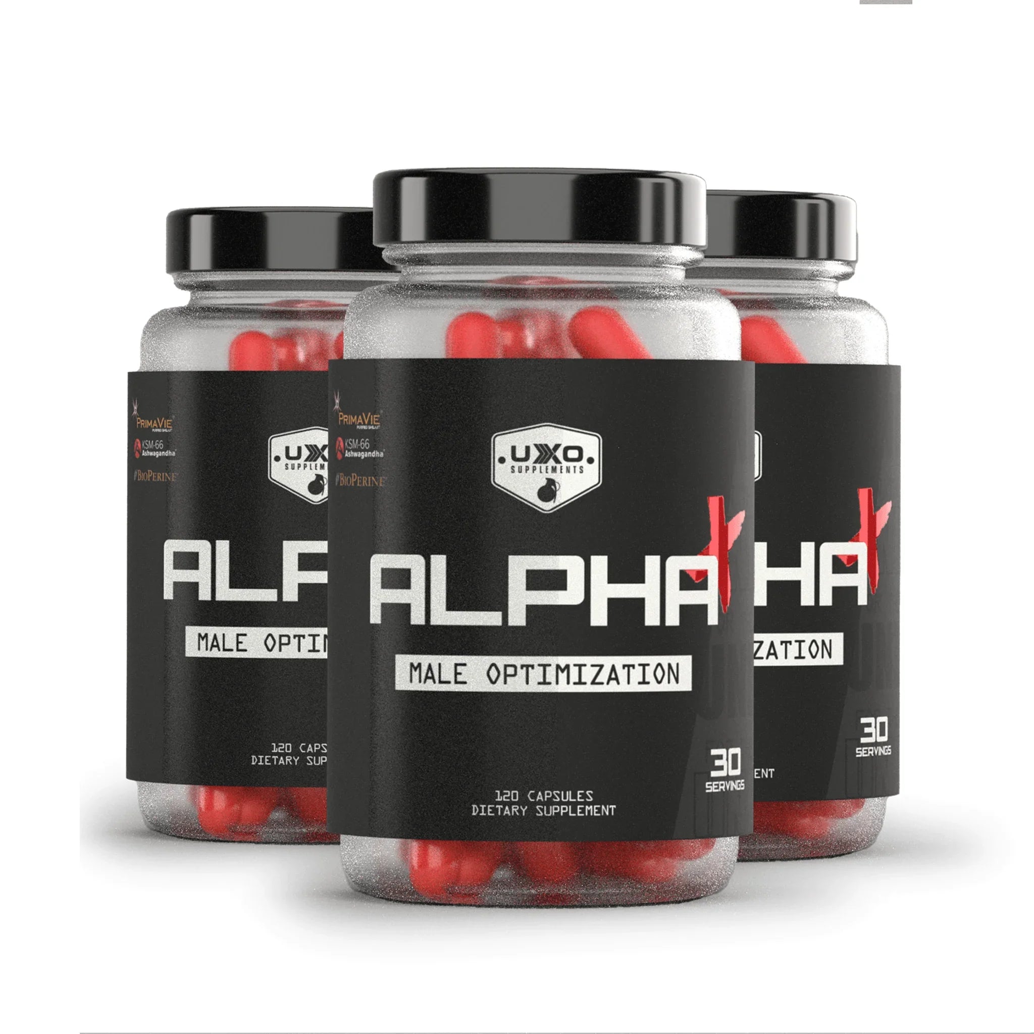 Alpha+ (3 Month Supply) (Copy) - UXO Supplements