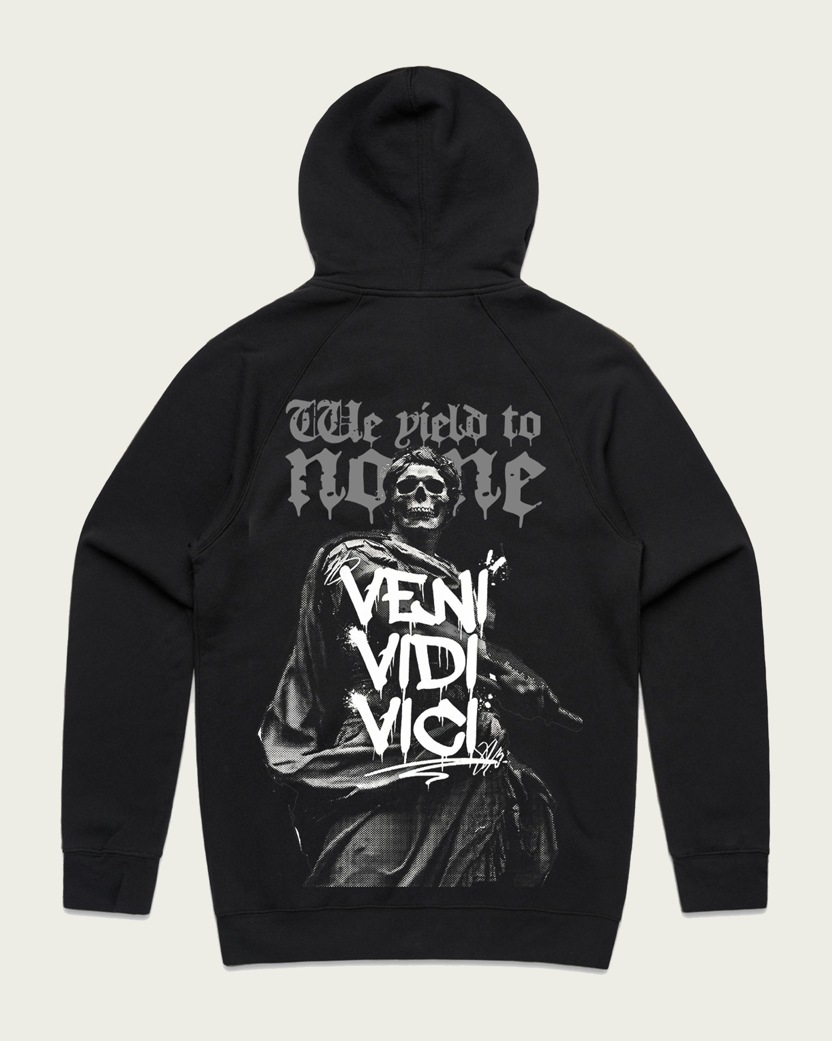 Zip Up Veni Vidi Vici Hoodie