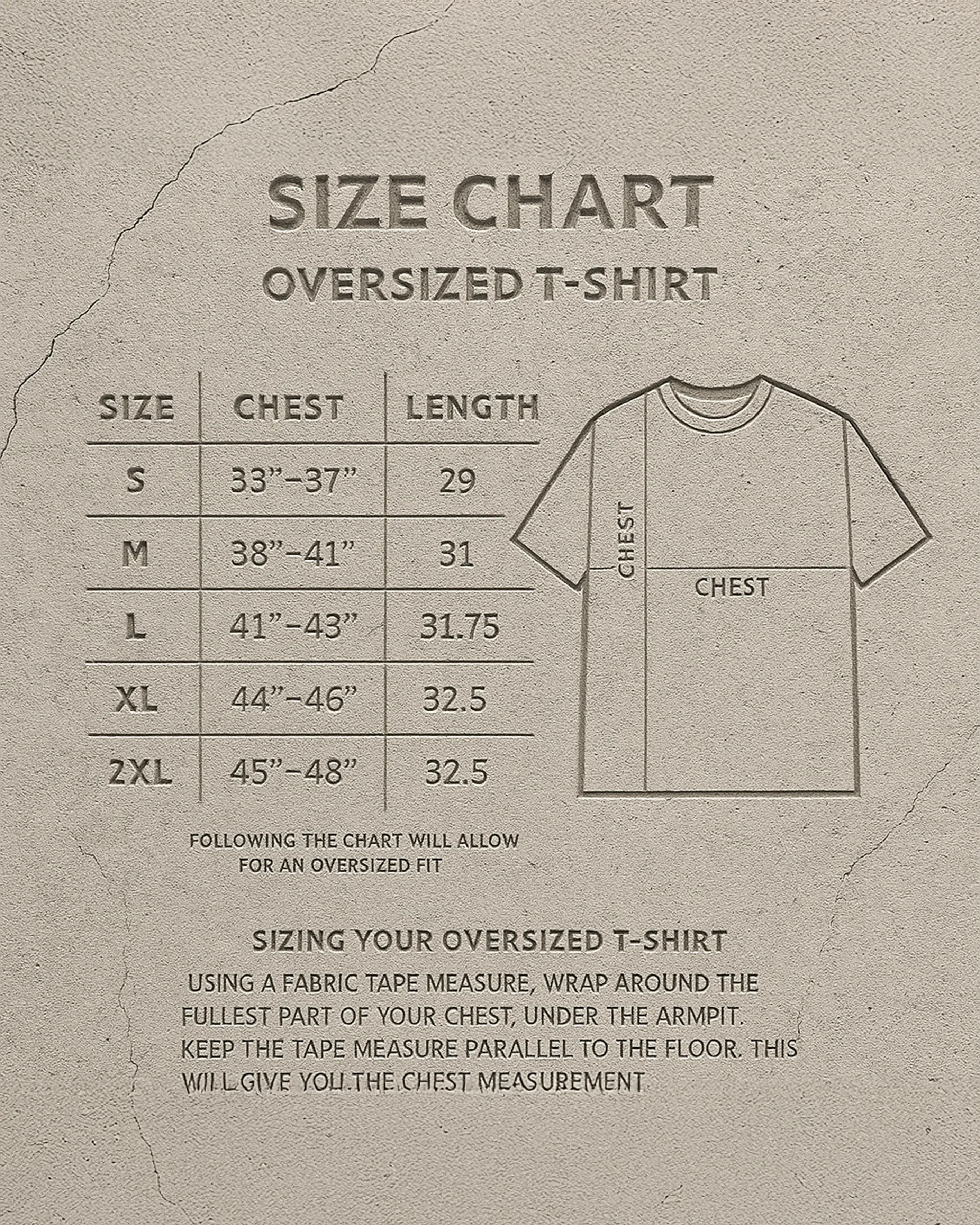 Brave Bleed Oversized Tee